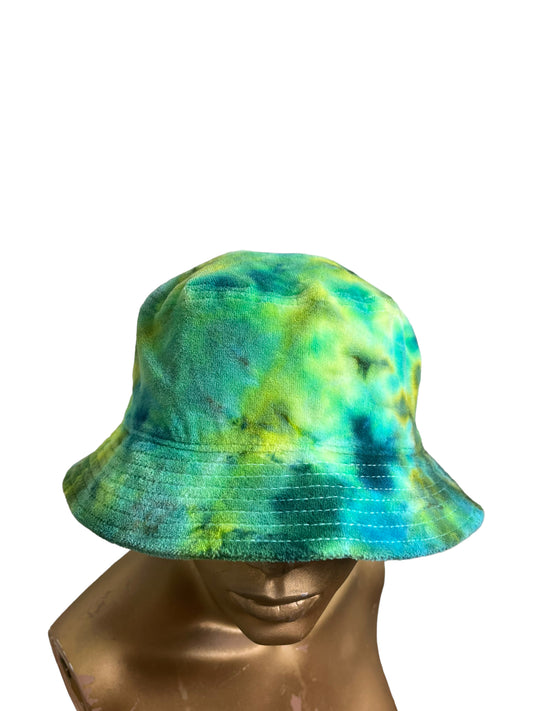"Amazonite" Velour Bucket Hat