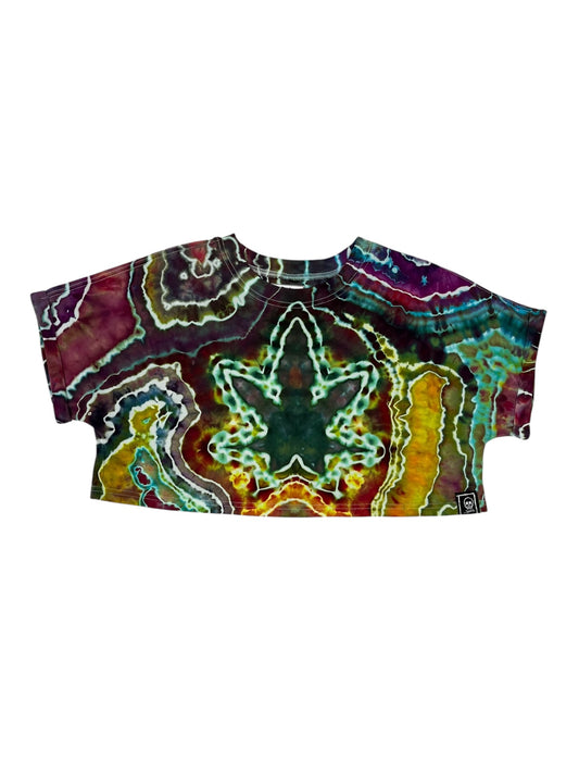 "Ganja Gurl” Boxy Crop Tee