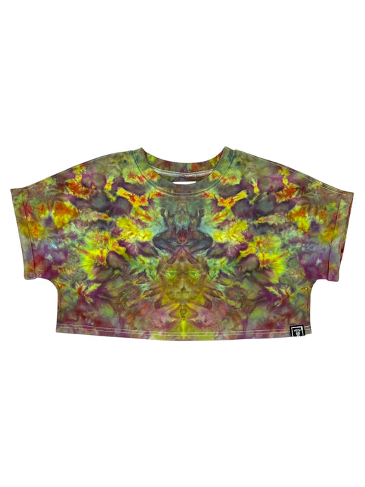 "Acid Trip” Boxy Crop Tee