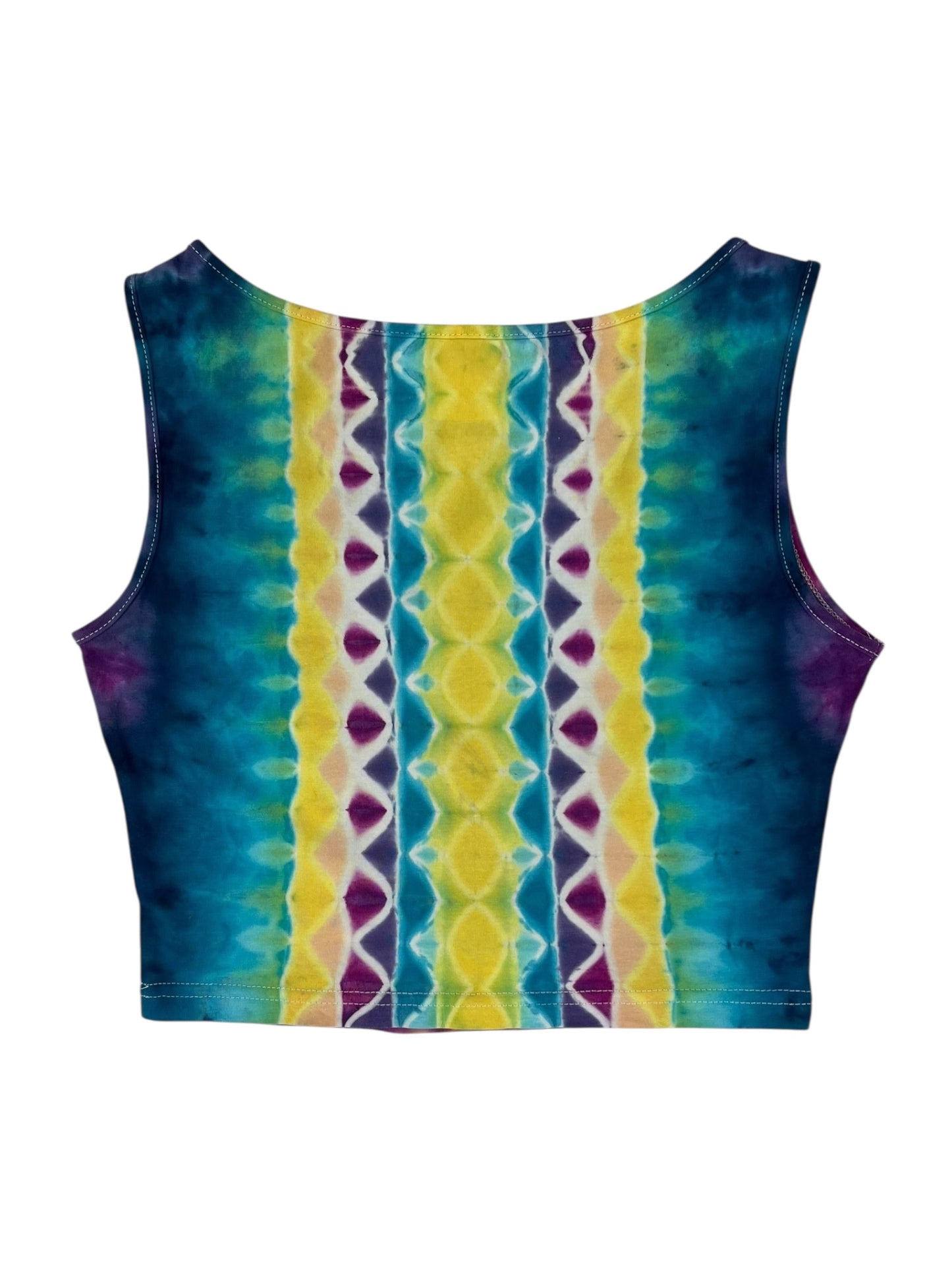 "Stealie Spine" Crop Tank Top