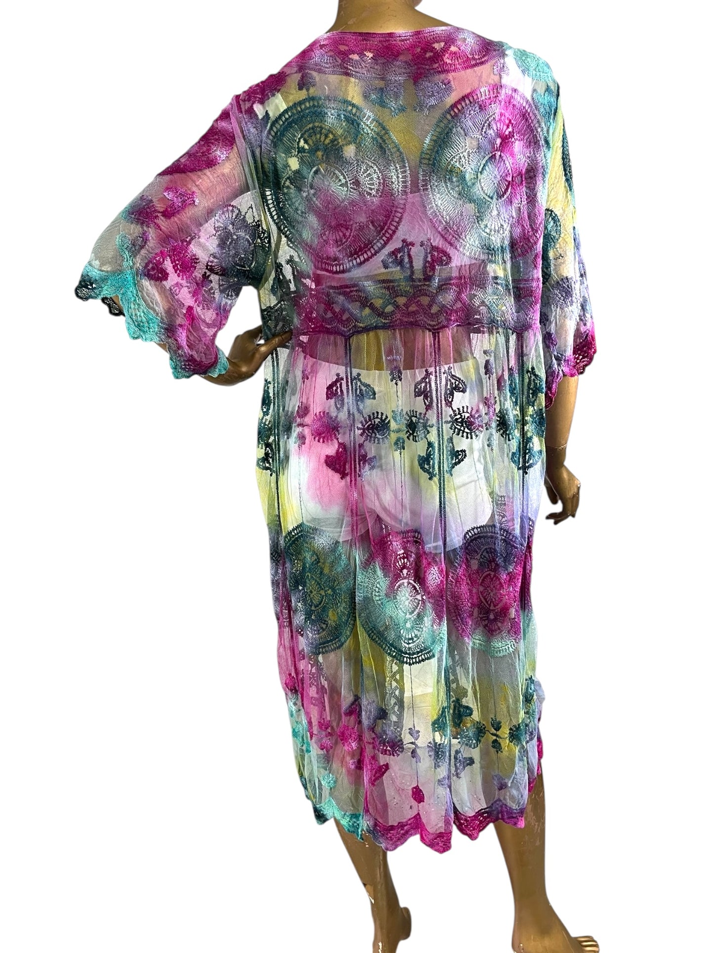 "Epidote" Maya Kimono