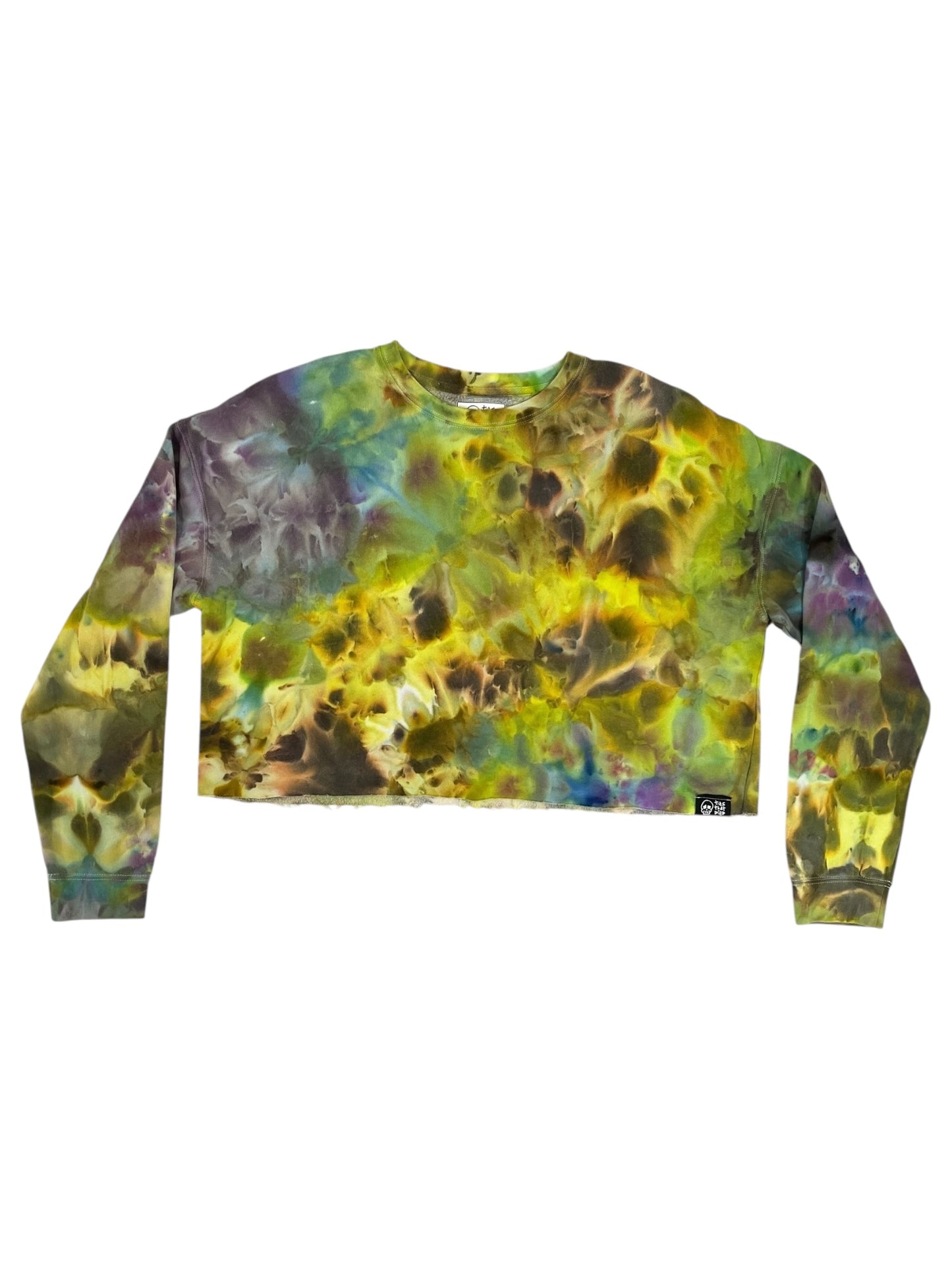 "By The Bayou" Crop Crewneck