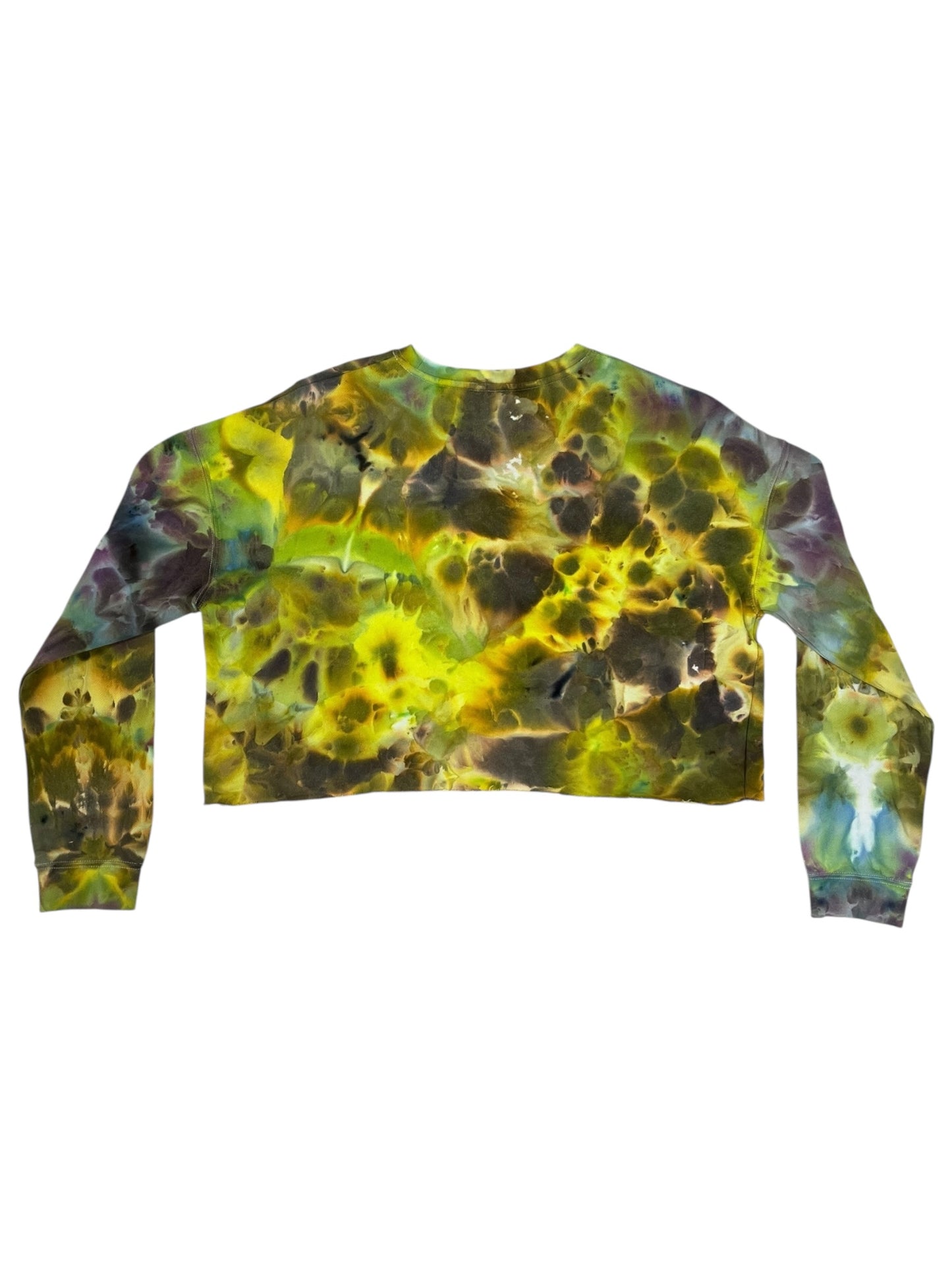 "By The Bayou" Crop Crewneck