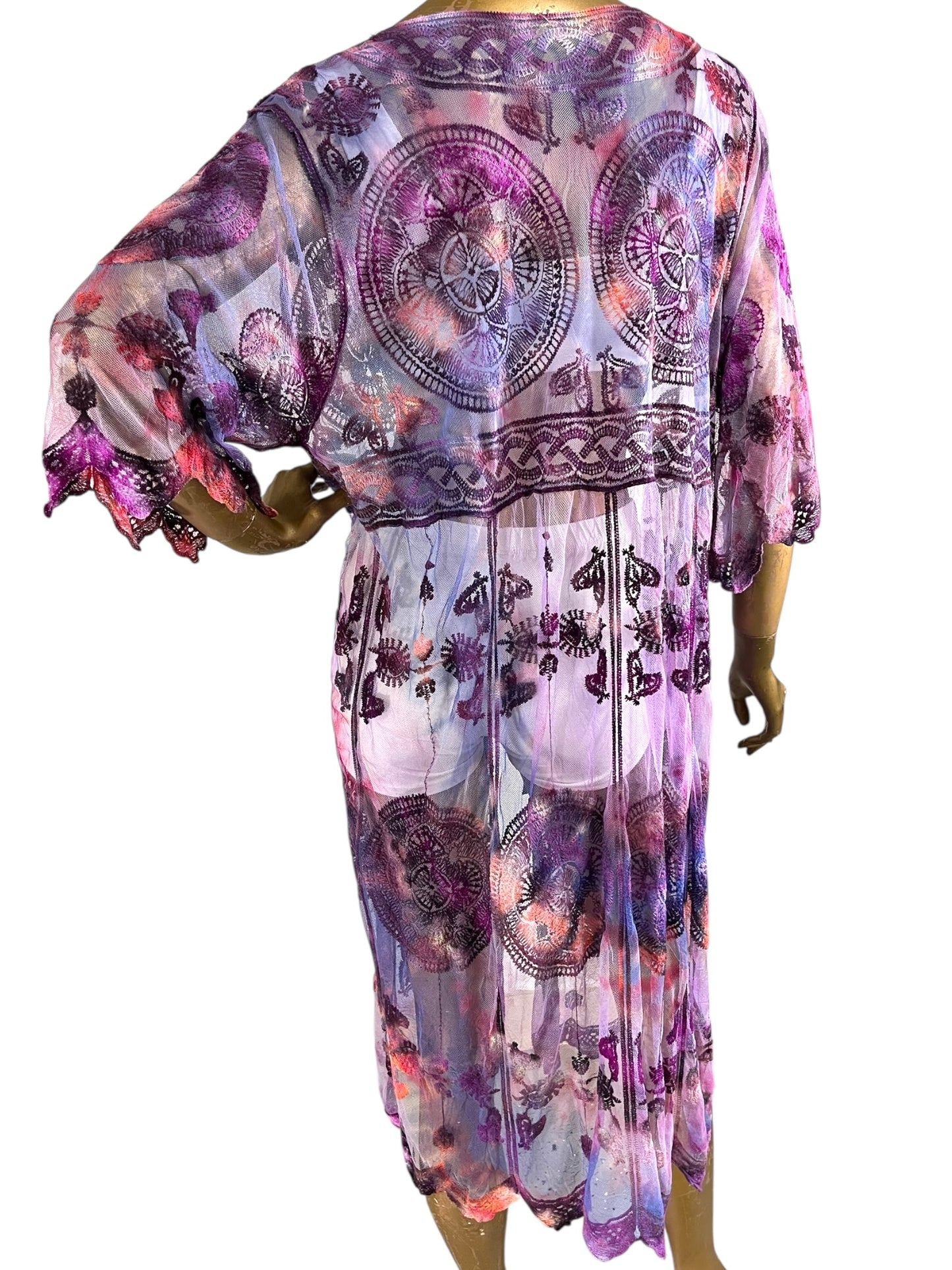 "Tritanopia" Maya Kimono