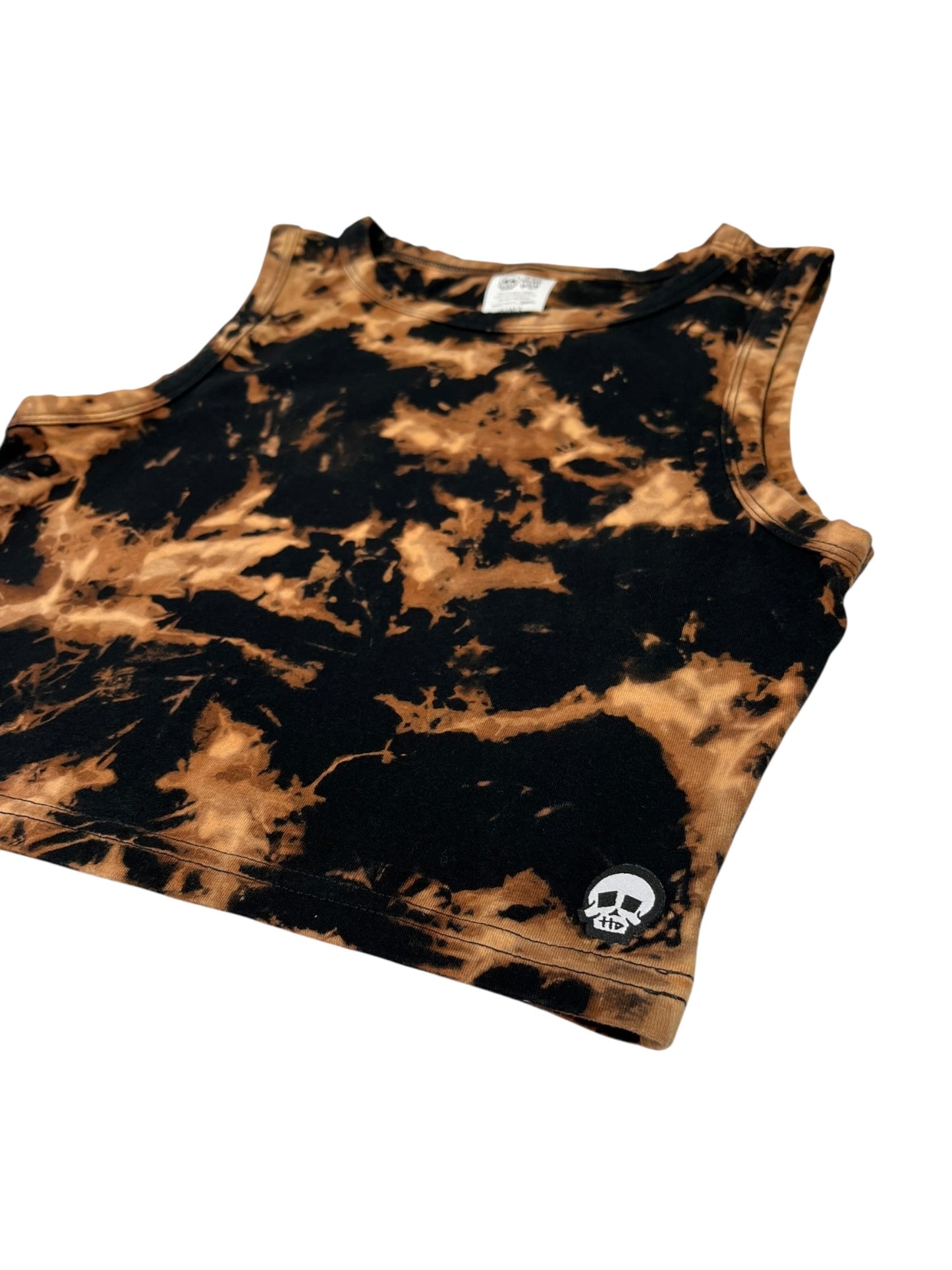 "Copper Crunch" Crop Tank Top