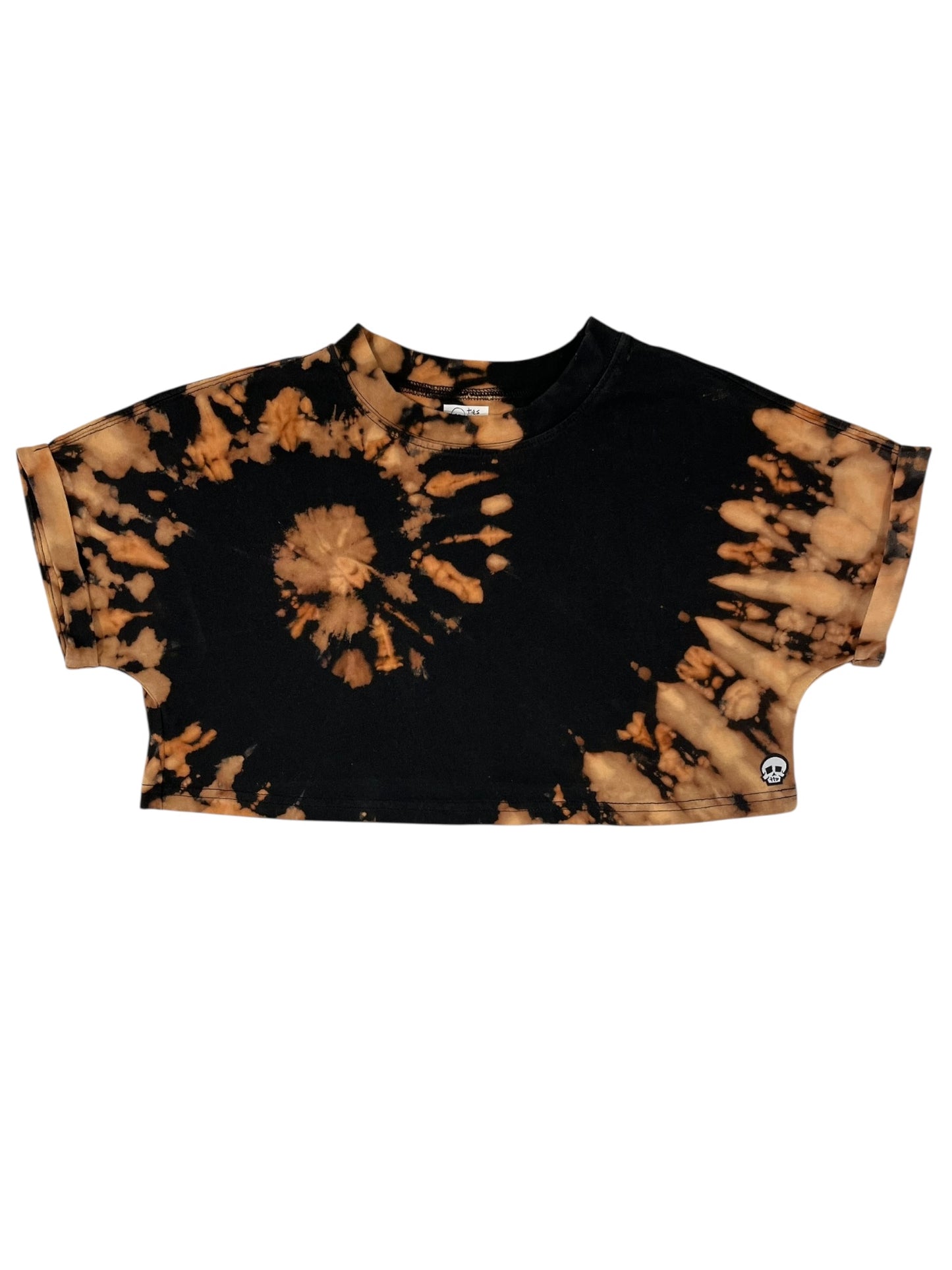 "Brass Ammonite” Boxy Crop Tee