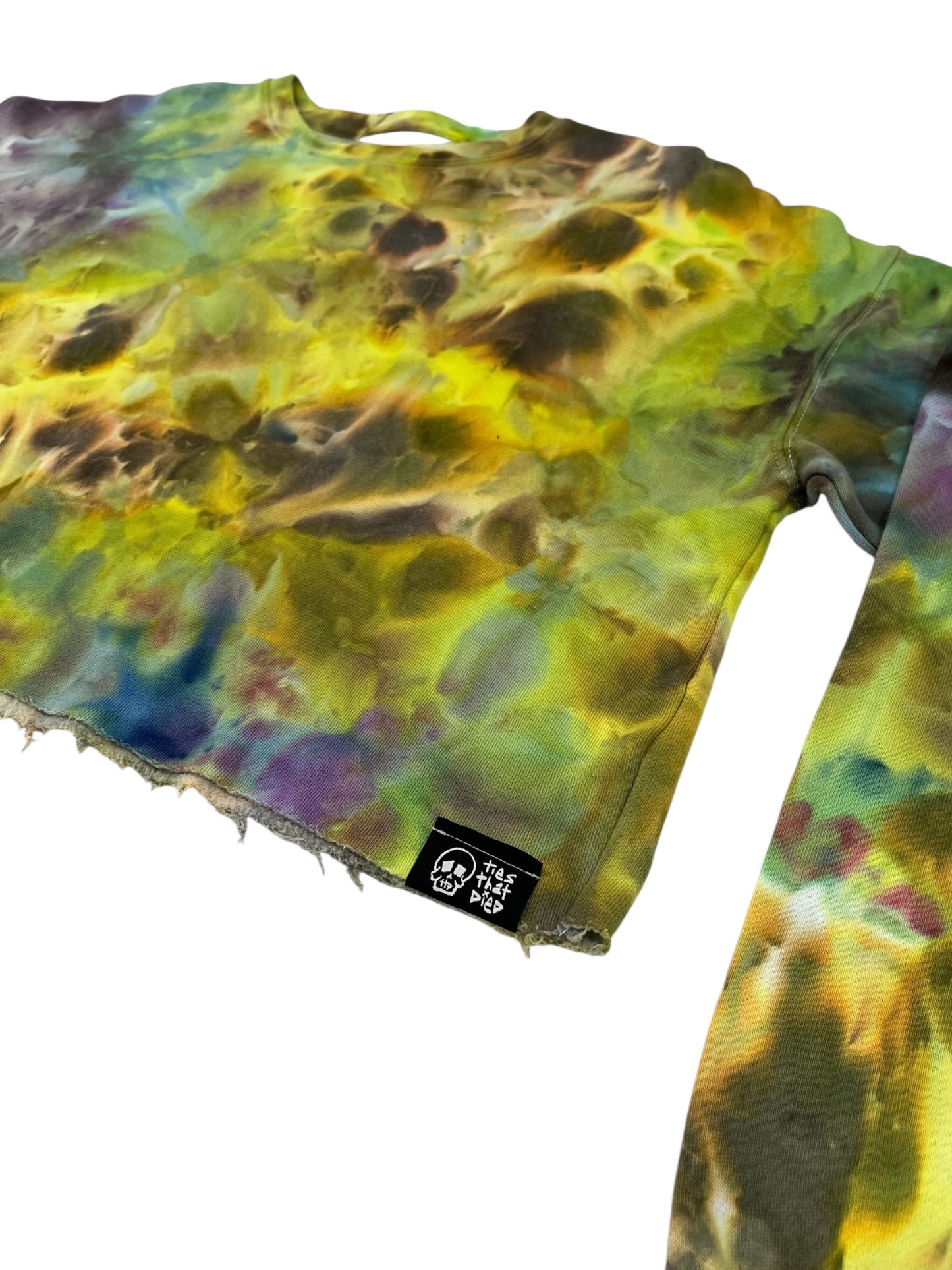 "By The Bayou" Crop Crewneck