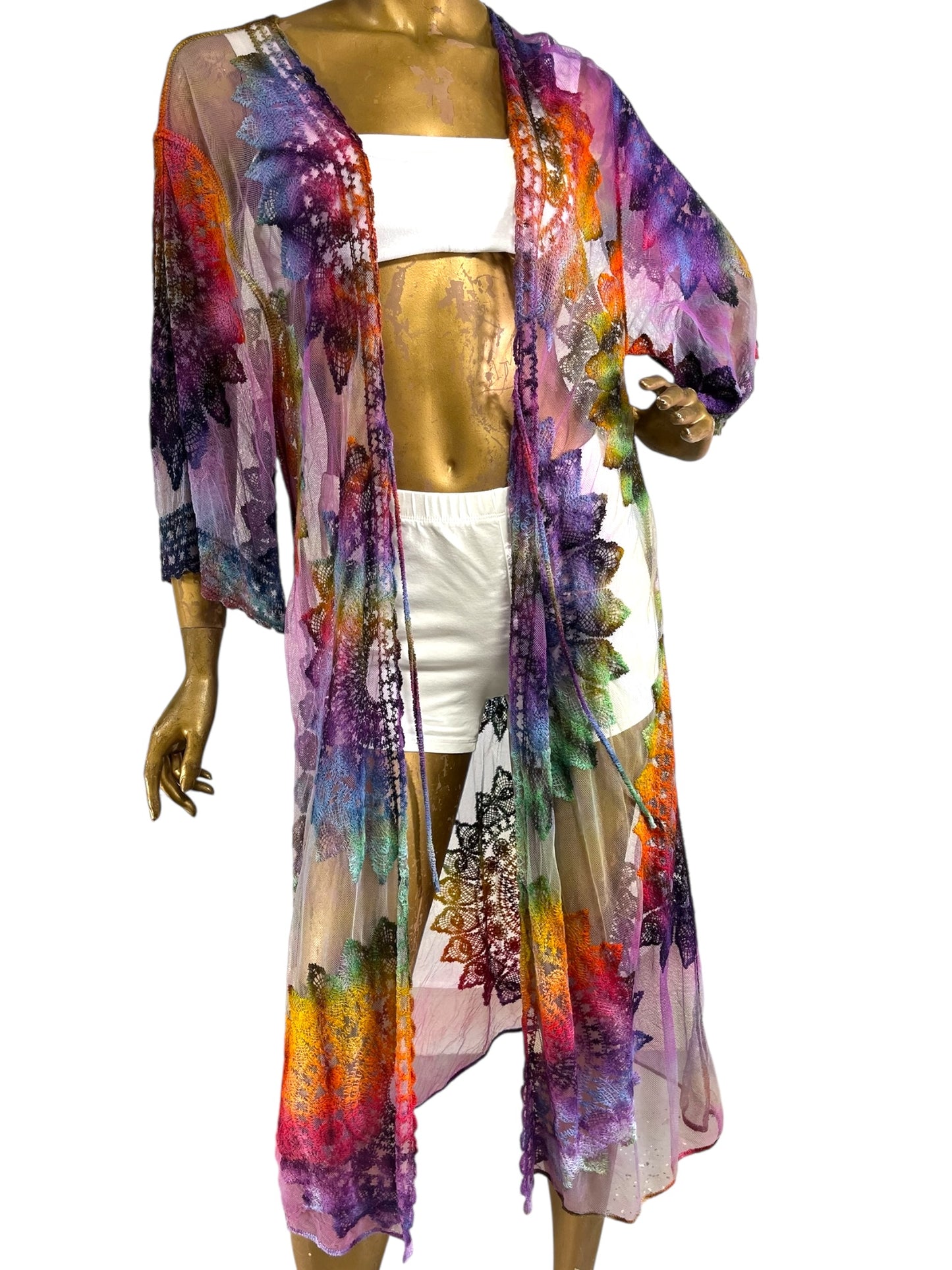 "Muck Rainbow" Shikha Kimono