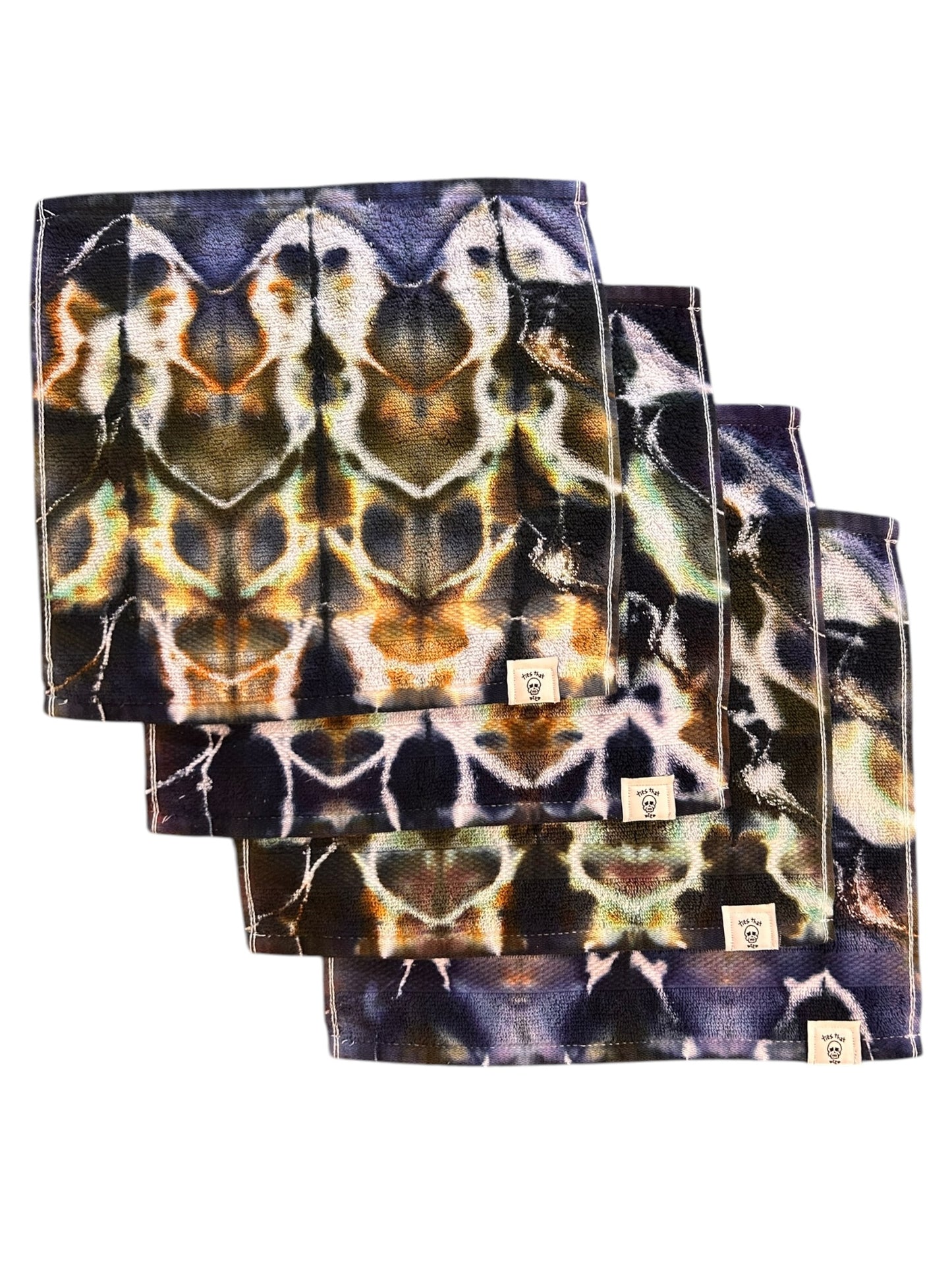 "Fox Face" 4-Pack Wash Cloths