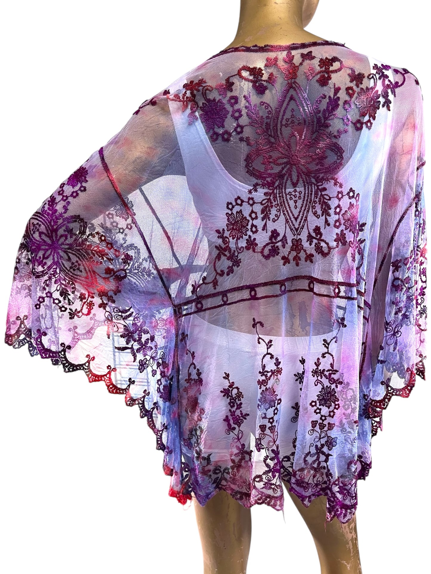 "Tritanopia" Brittany Kimono