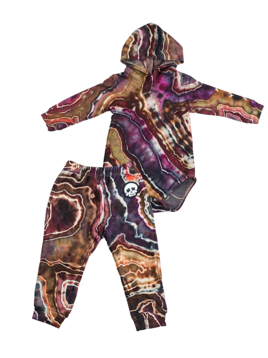 "Dancing Raisin" Baby Sweatsuit