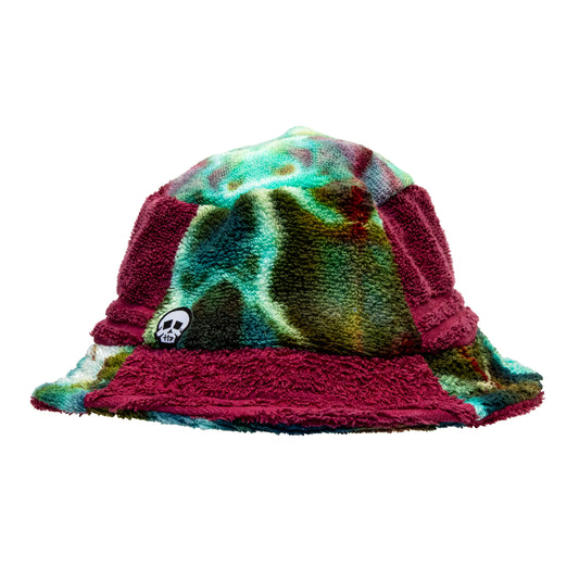 "Cranberry Drip" Towel Bucket
