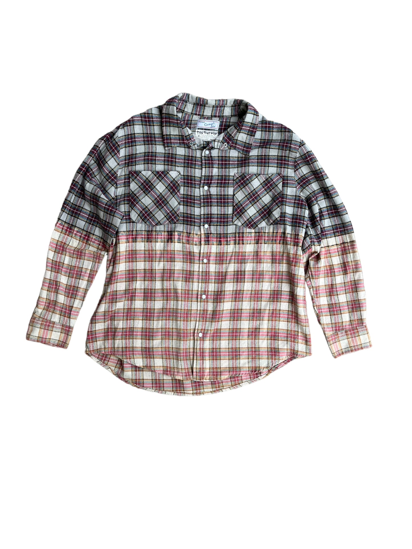 "Thrift Drip" Flannel Shirt