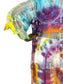 "Neon Rainbow" Maya Kimono
