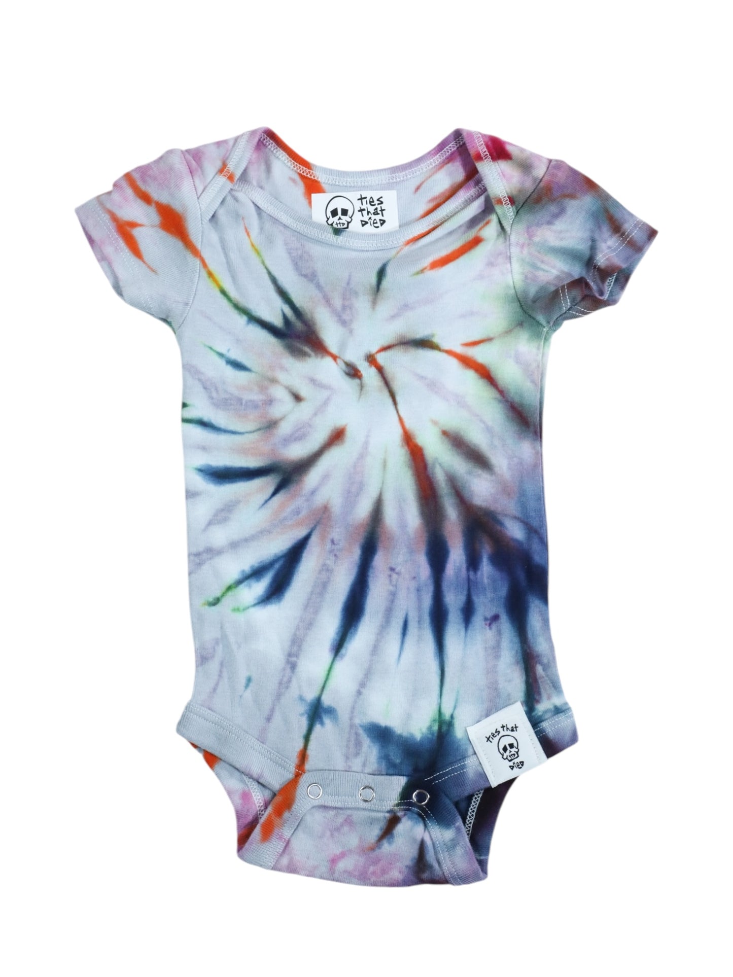 "Rainbow Spiral" Onesie