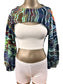 "Banded Velvet" Long Sleeve Shrug