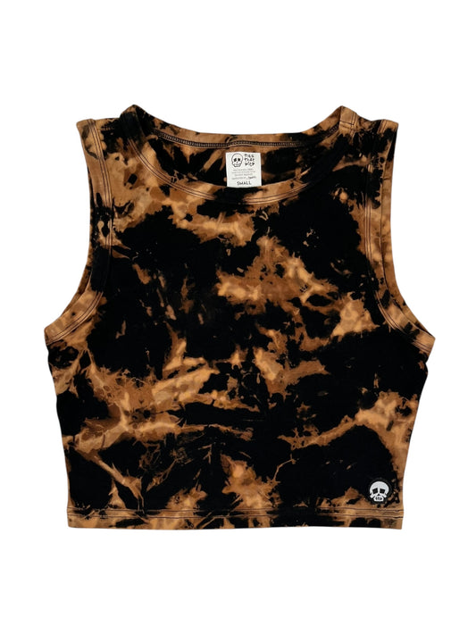 "Copper Crunch" Crop Tank Top
