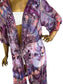 "Neon Rainbow" Maya Kimono
