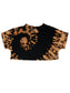 "Brass Ammonite” Boxy Crop Tee