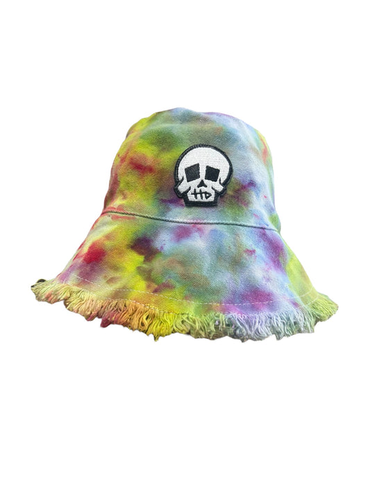 "Rainbow Road" Canvas Scarecrow Hat