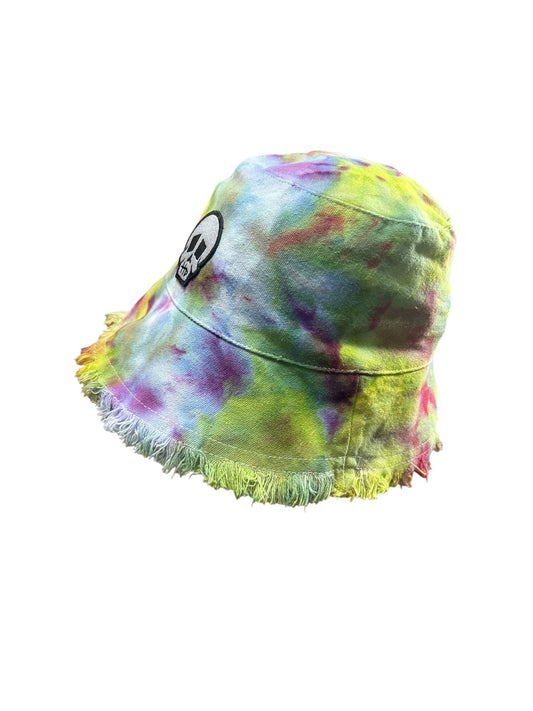 "Rainbow Road" Canvas Scarecrow Hat
