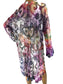 "Muck Rainbow" Doily Kimono
