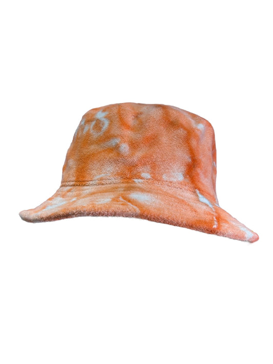 "Creamsicle" Terry Cloth Bucket Hat
