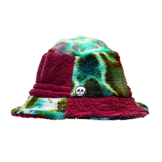 "Cranberry Drip" Towel Bucket